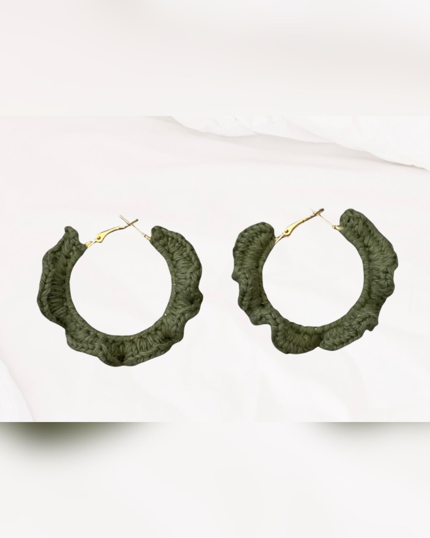 Ruffle Earrings